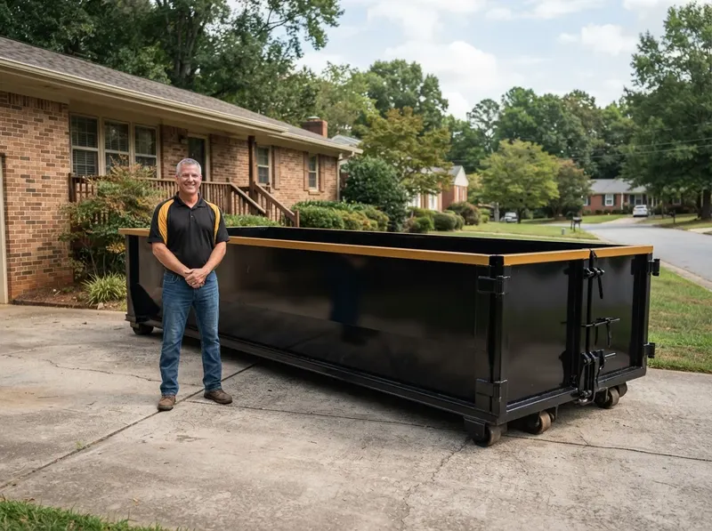 Estate Liquidation and Cleanout Dumpsters in Charlotte, NC